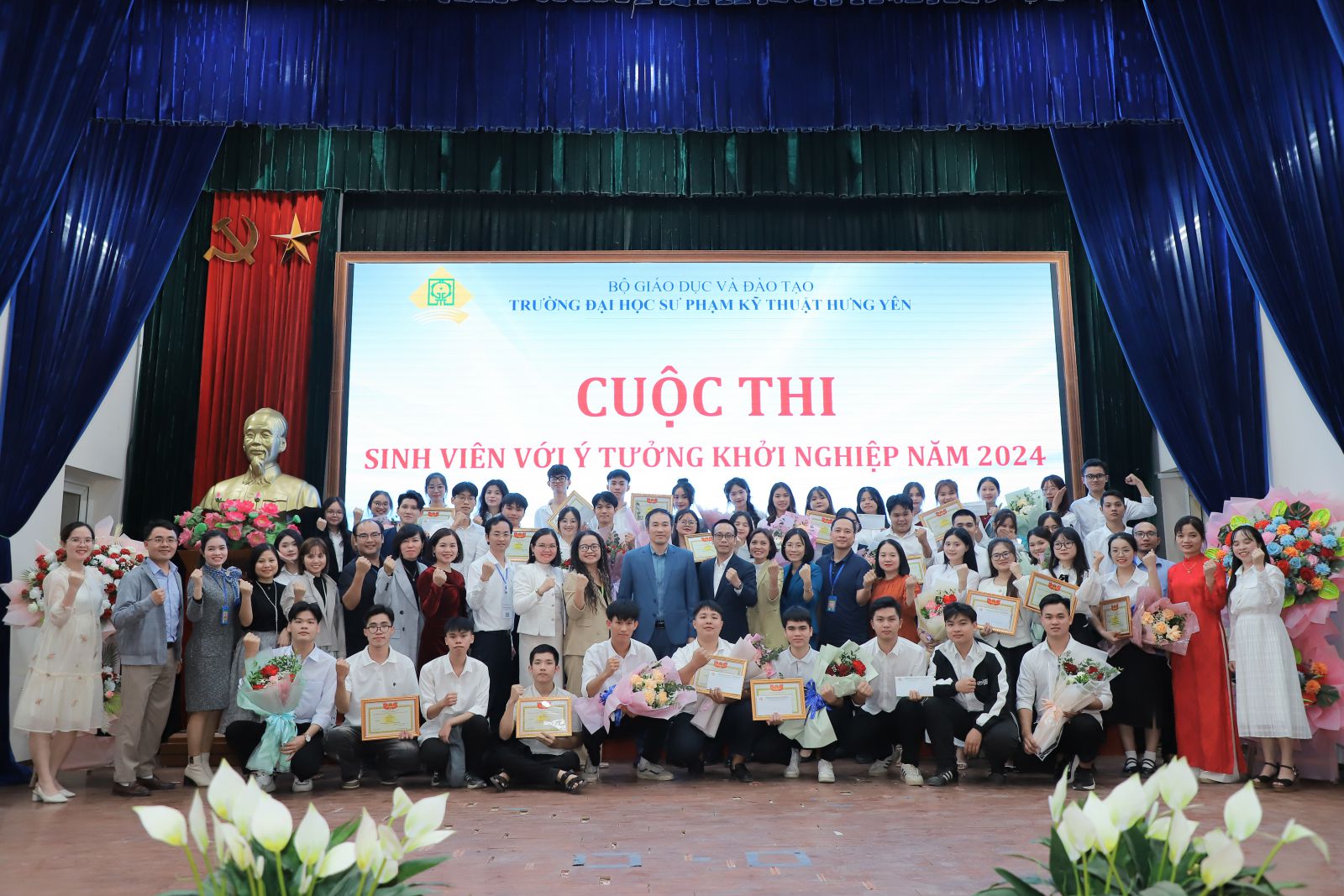 CHUNG KẾT CUỘC THI Ý TƯỞNG KHỞI NGHIỆP & TRIỂN LÃM SẢN PHẨM DỰ ÁN KHỞI NGHIỆP ĐỔI MỚI SÁNG TẠO CẤP TRƯỜNG NĂM 2024